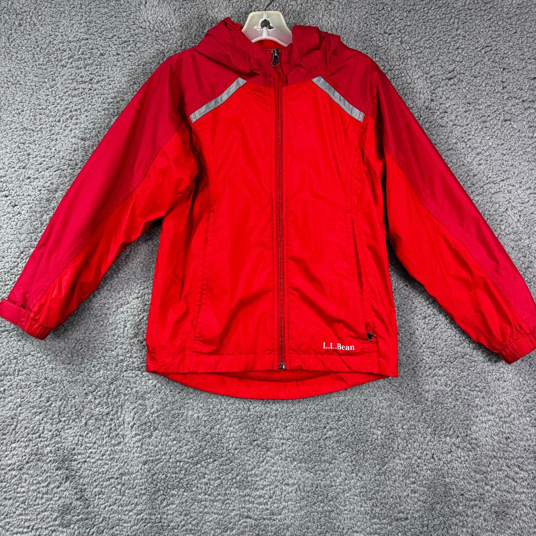 L. L. Bean Red Rain Jacket, 5