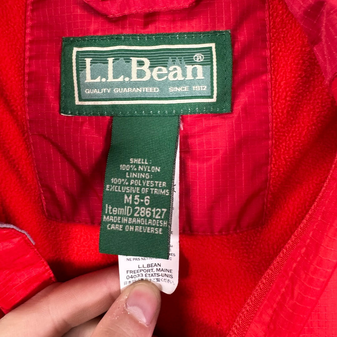 L. L. Bean Red Rain Jacket, 5