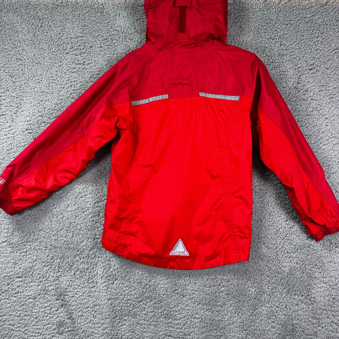 L. L. Bean Red Rain Jacket, 5