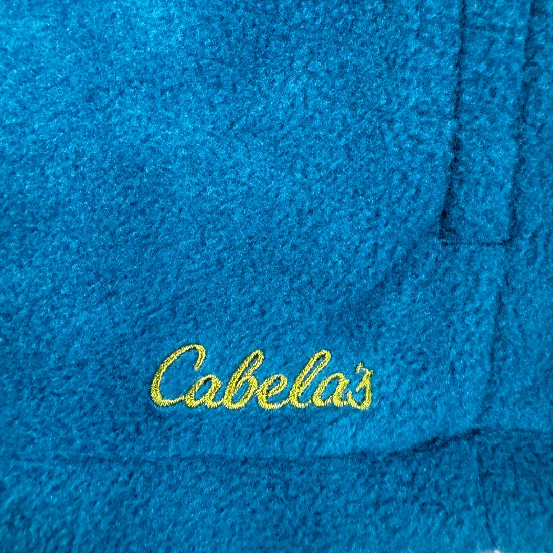 *NEW* Cabella's Fleece Dark Turquoise , 8