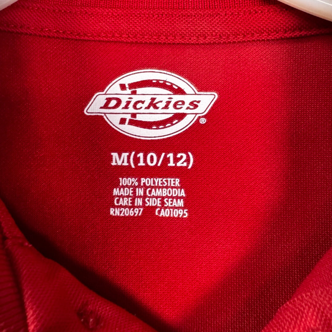 Dickies Red Polo Shirt, 10