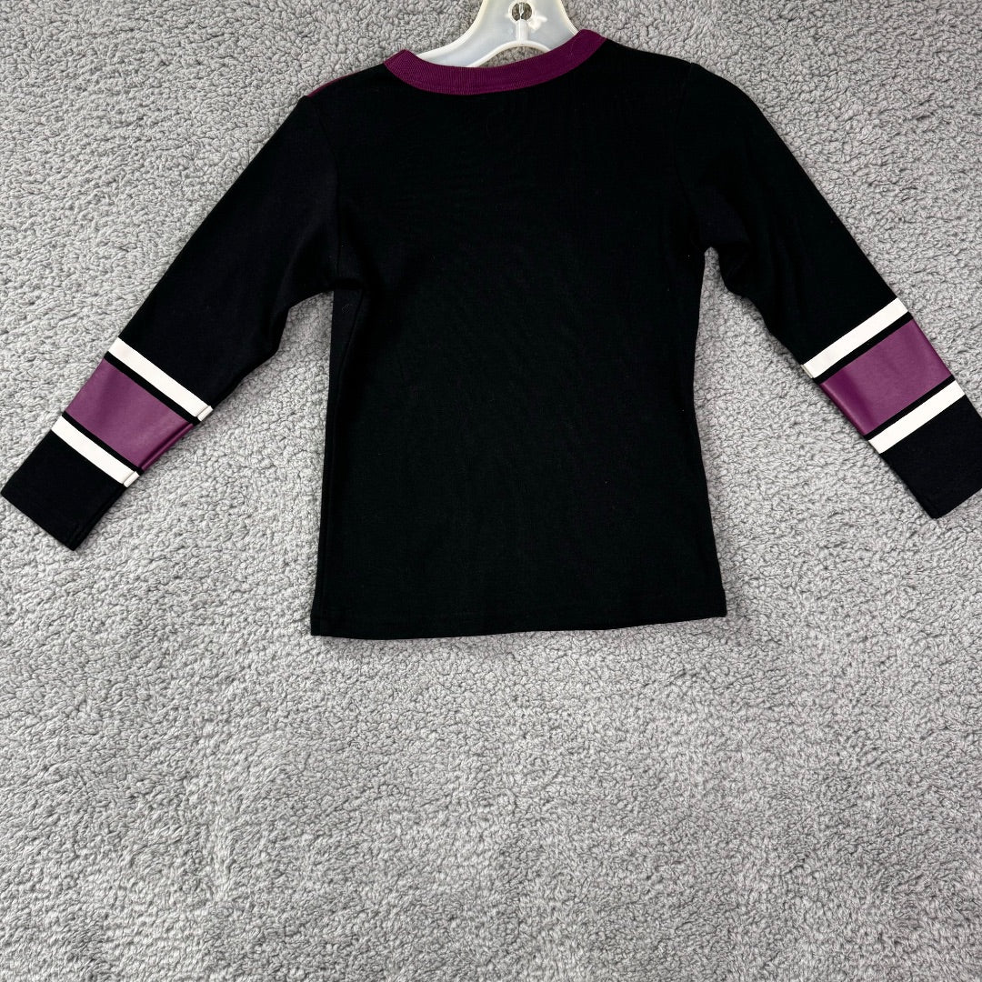 Harley Davidson Pink, Black, and White Long Sleeve T-Shirt, 4