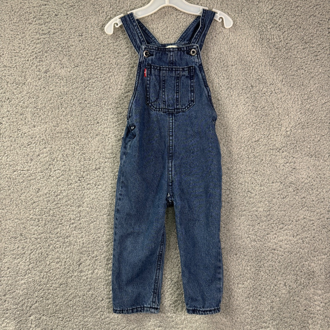 Levi's Blue Overalls, Denim, 2