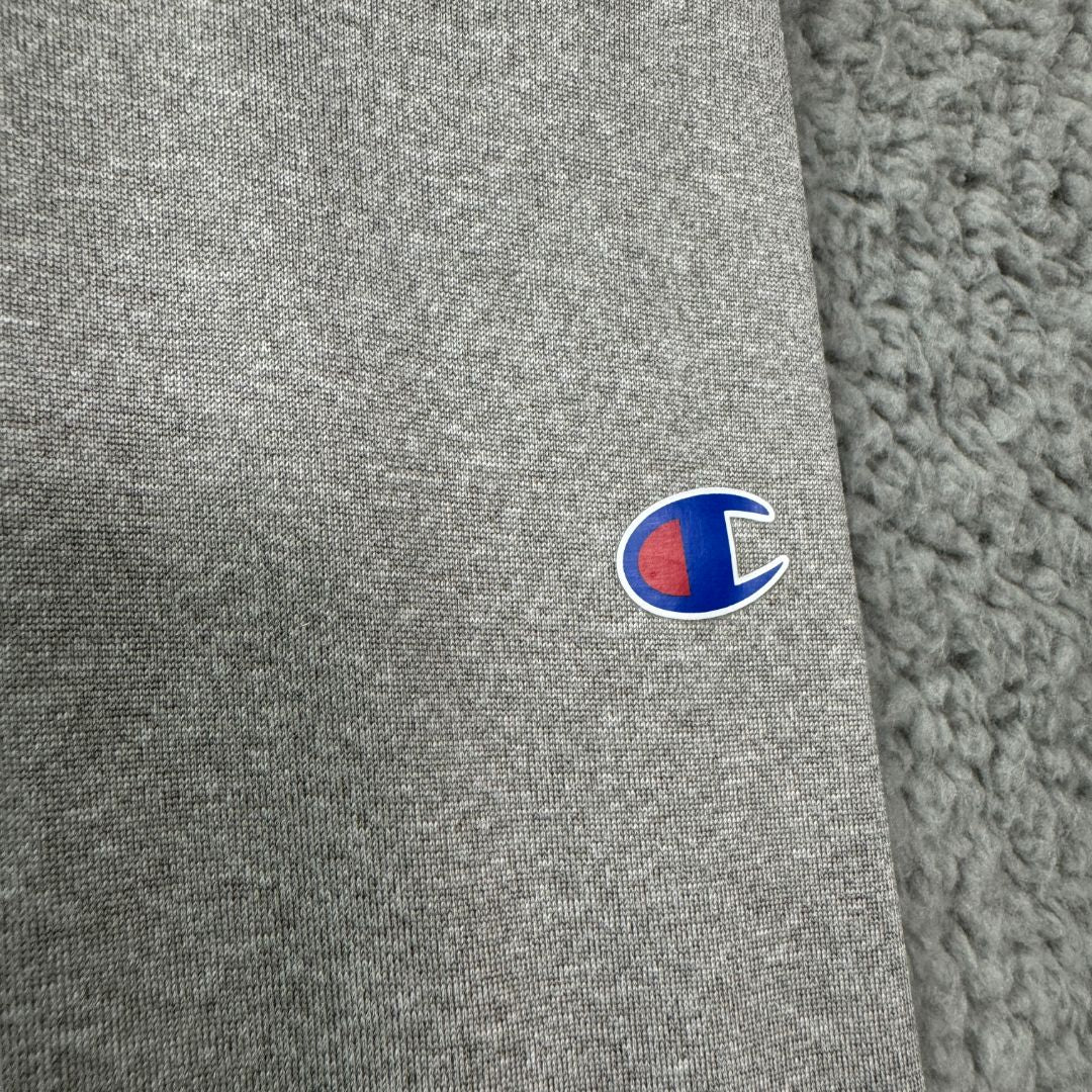 Champion Gray Leggings with Champion Logo on upper leg, 2