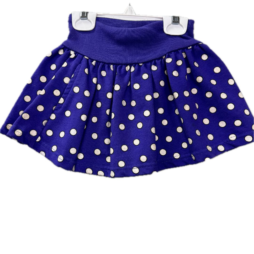 Esprit Mini Purple Skirt with Polka Dots , 2