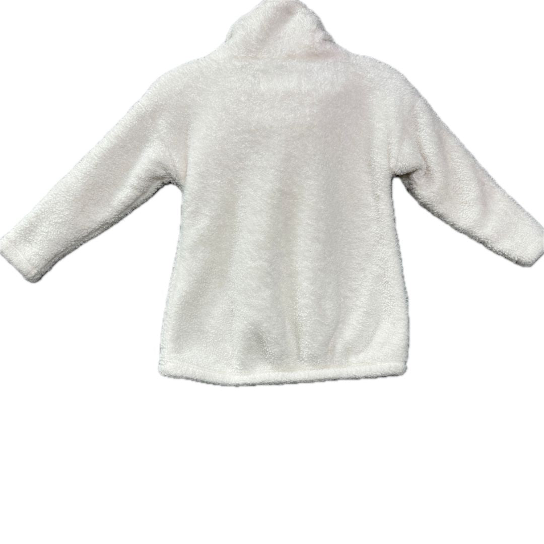 Old Navy White Fleece Pull-Over Turtle Neck, 2