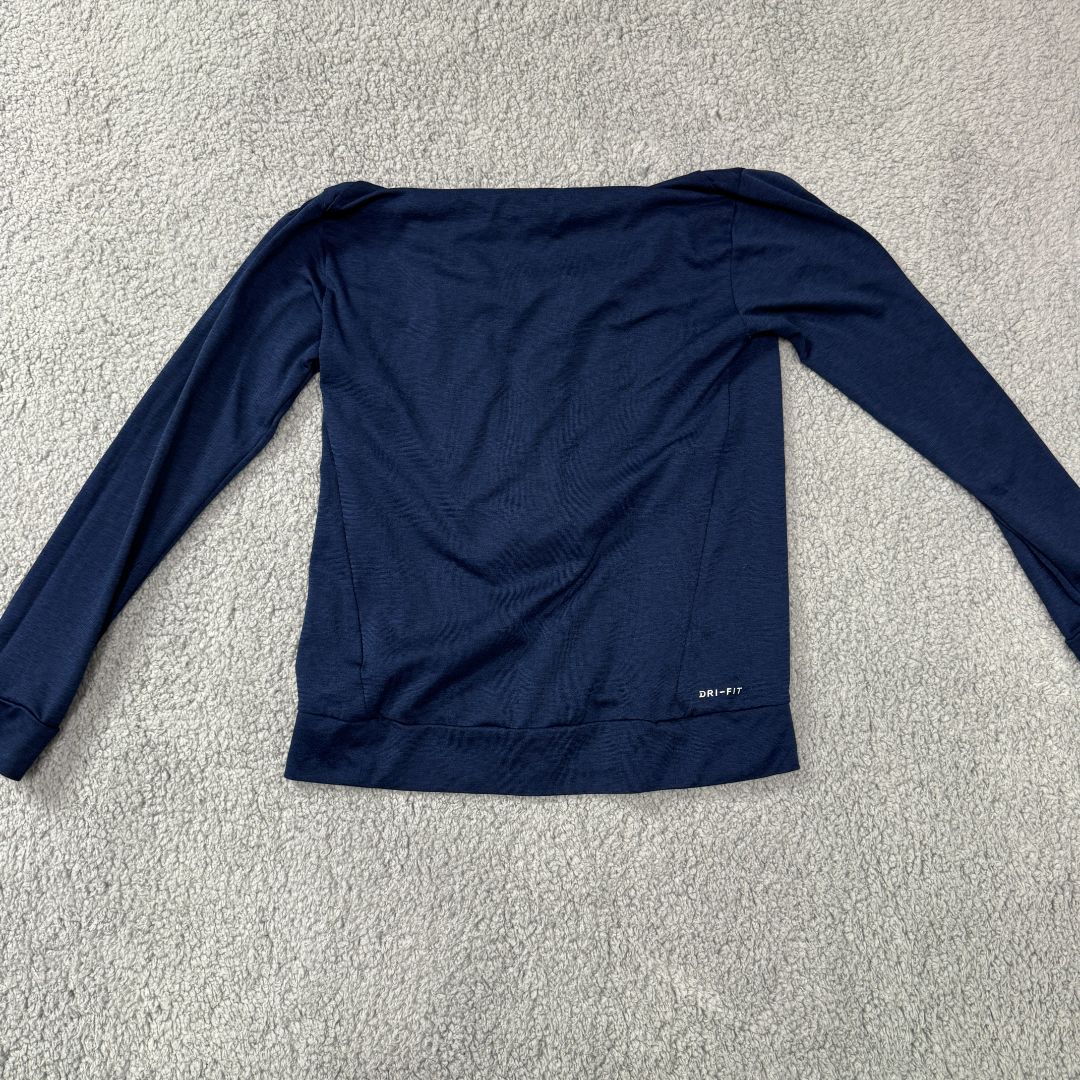 Nike Dark blue Nike Long Sleeve Shirt with Hood, 8