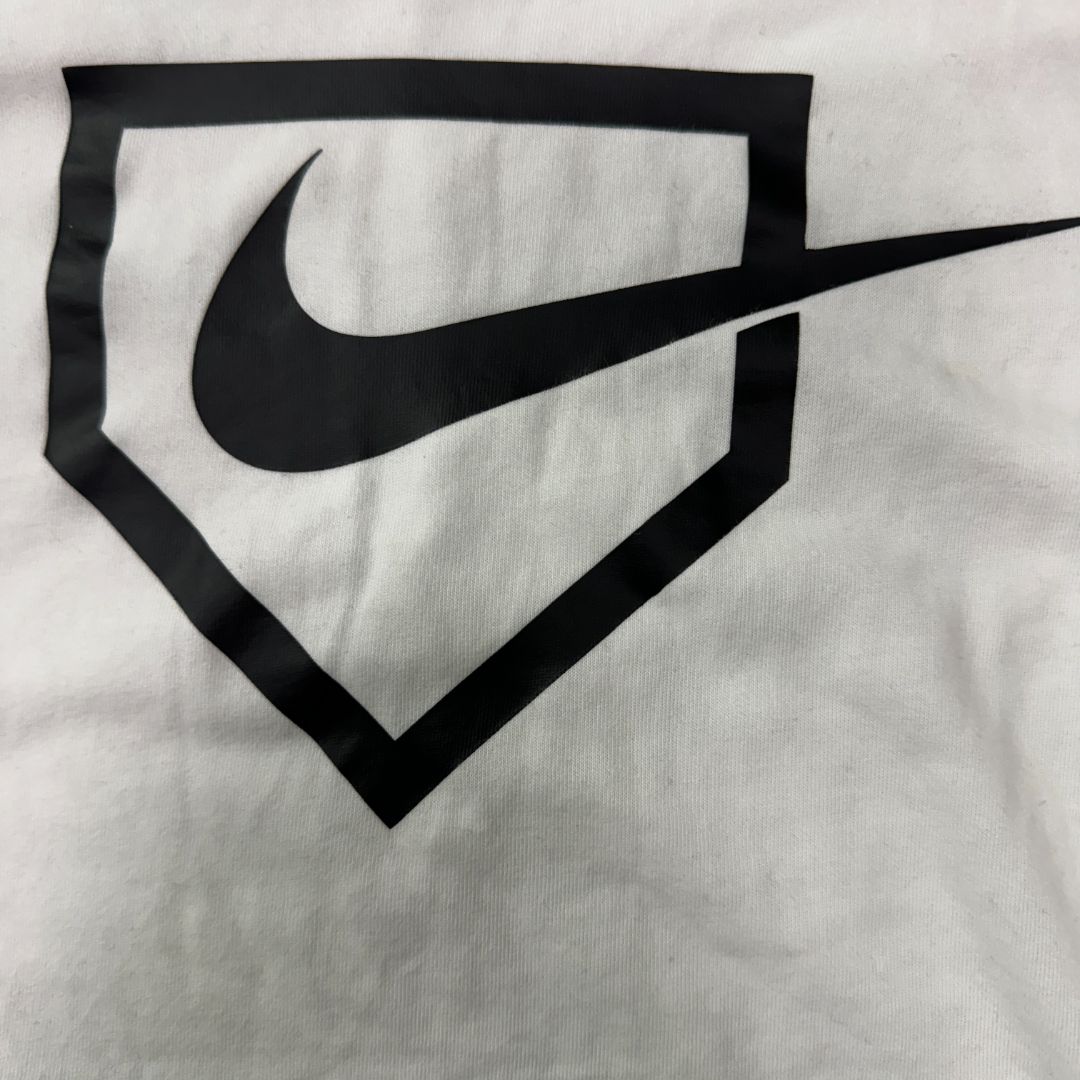 Nike White Nike Long Sleeve Tee, 10