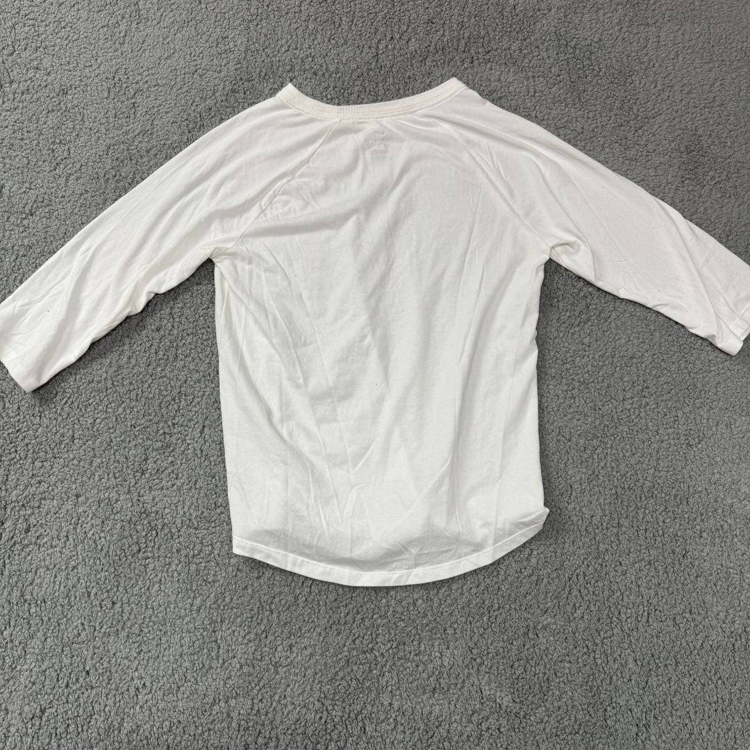 Nike White Nike Long Sleeve Tee, 10