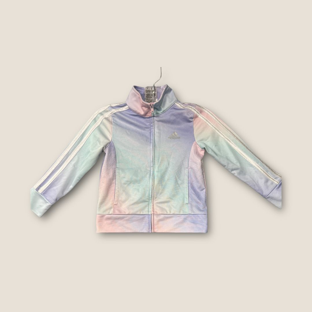 Adidas Cotton Candy Color Zipper Track Suit Jacket, 3