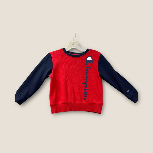 Champion Red and Navy Crewneck, 5