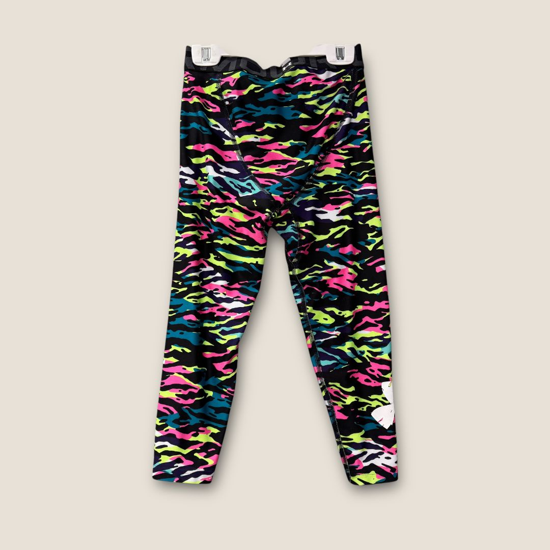 Under Armour Black and Colored Camo Athletic Leggings, 7