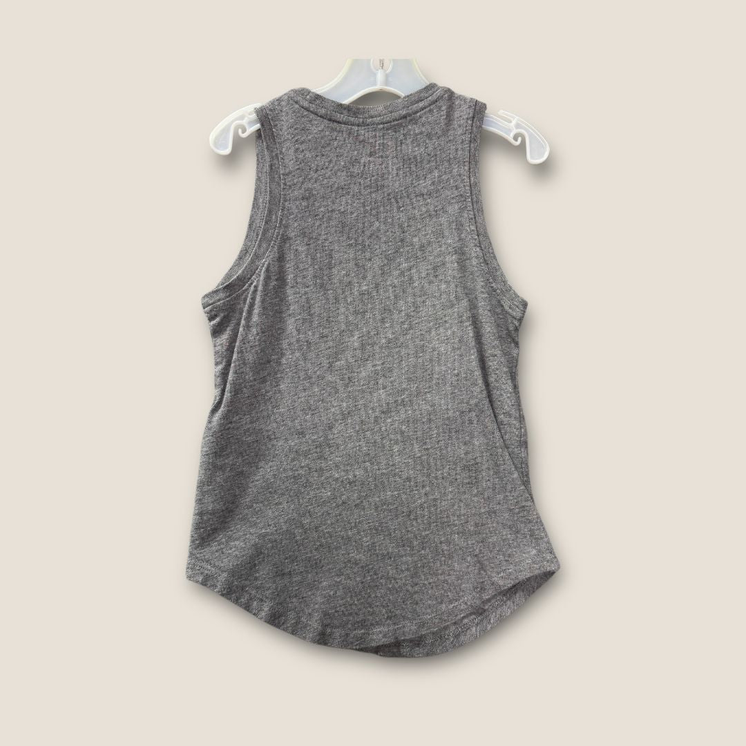 Nike Gray with Pink Logo Tank Top, 6