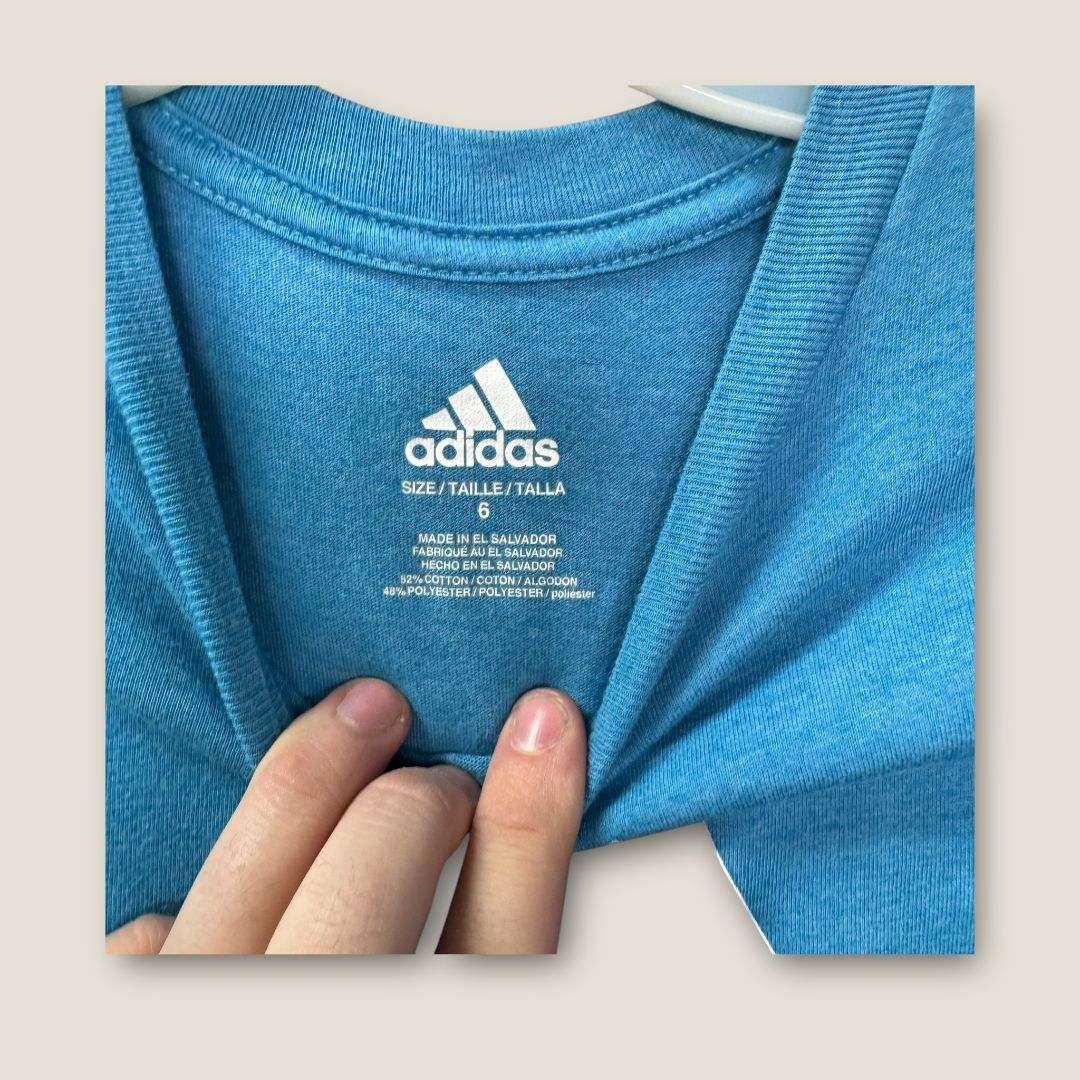 Adidas Blue T-Shirt, 6