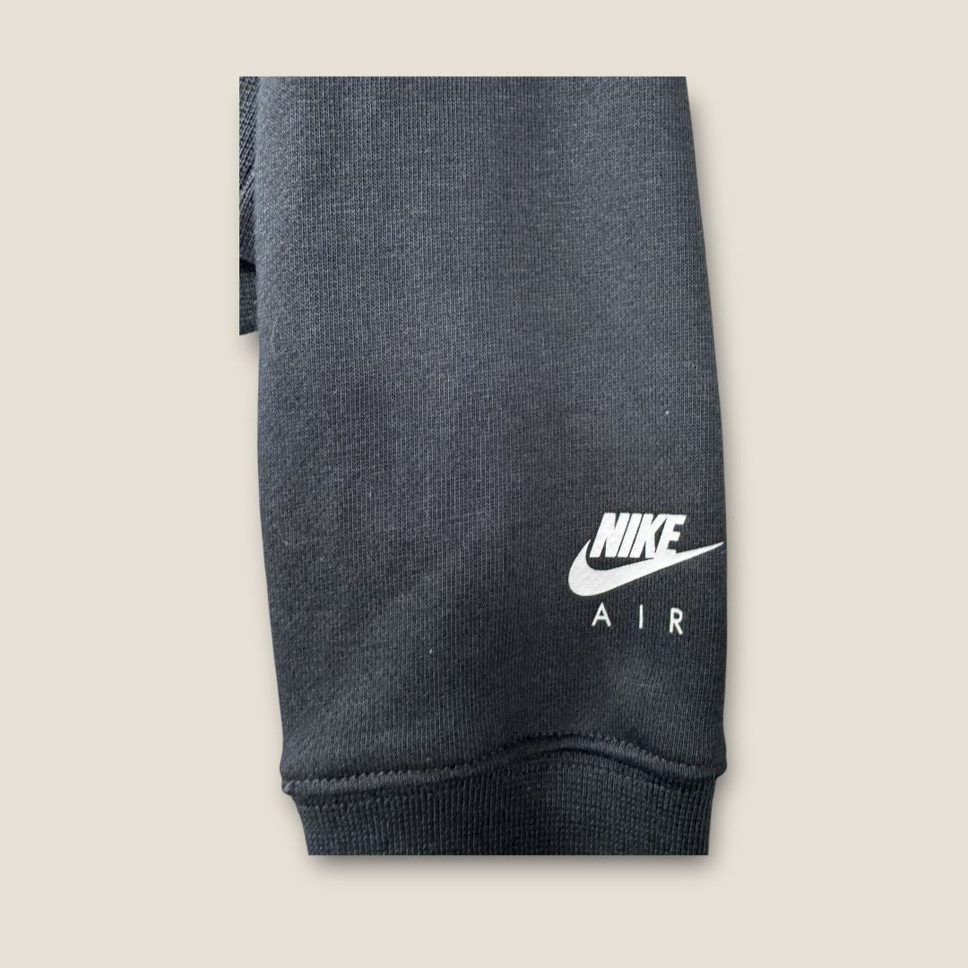 Nike Black with Gray Logo Athletic Hoodie, 6