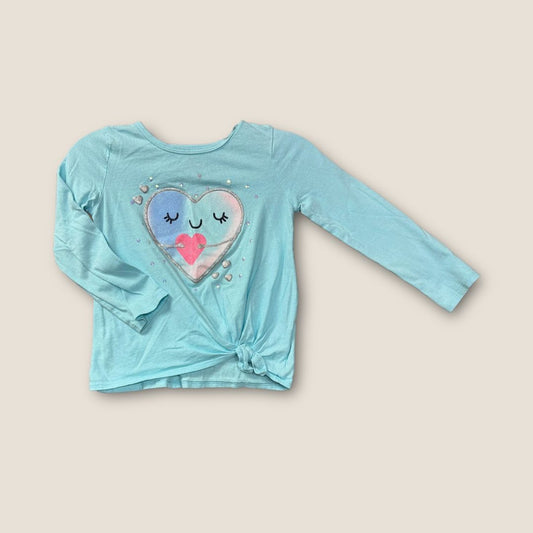 Carter Blue Blue tee Shirt With Heart , 4