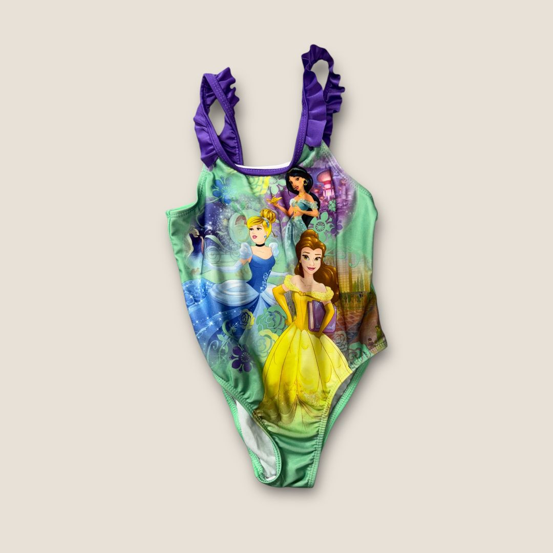 Disney Multi Colored Princess q Pc Swimsuit, 5