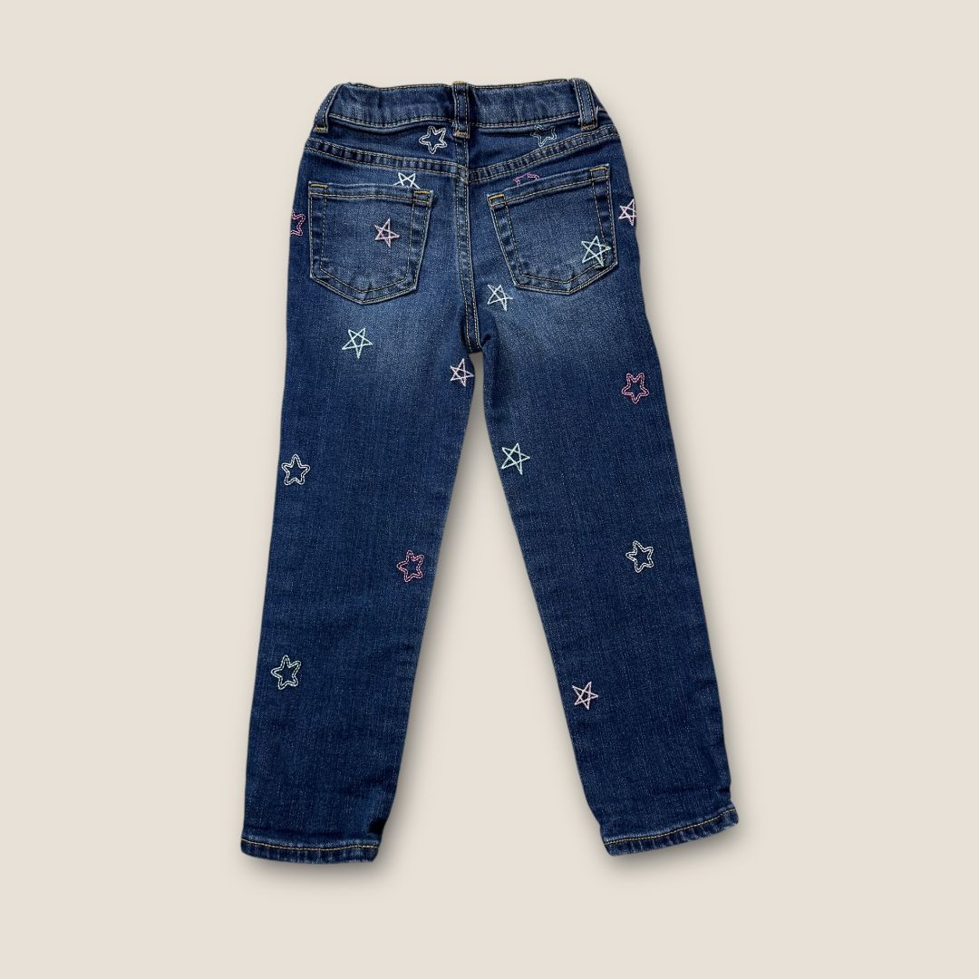 Cat and Jack Blue Jeans with Stars, 3