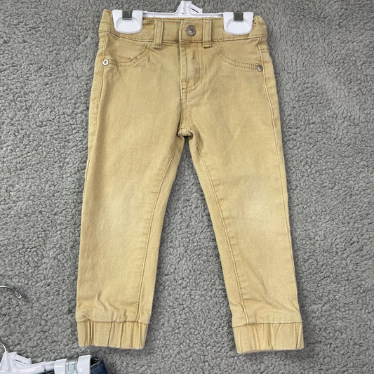 7 Brand Tan Jean pants, 2