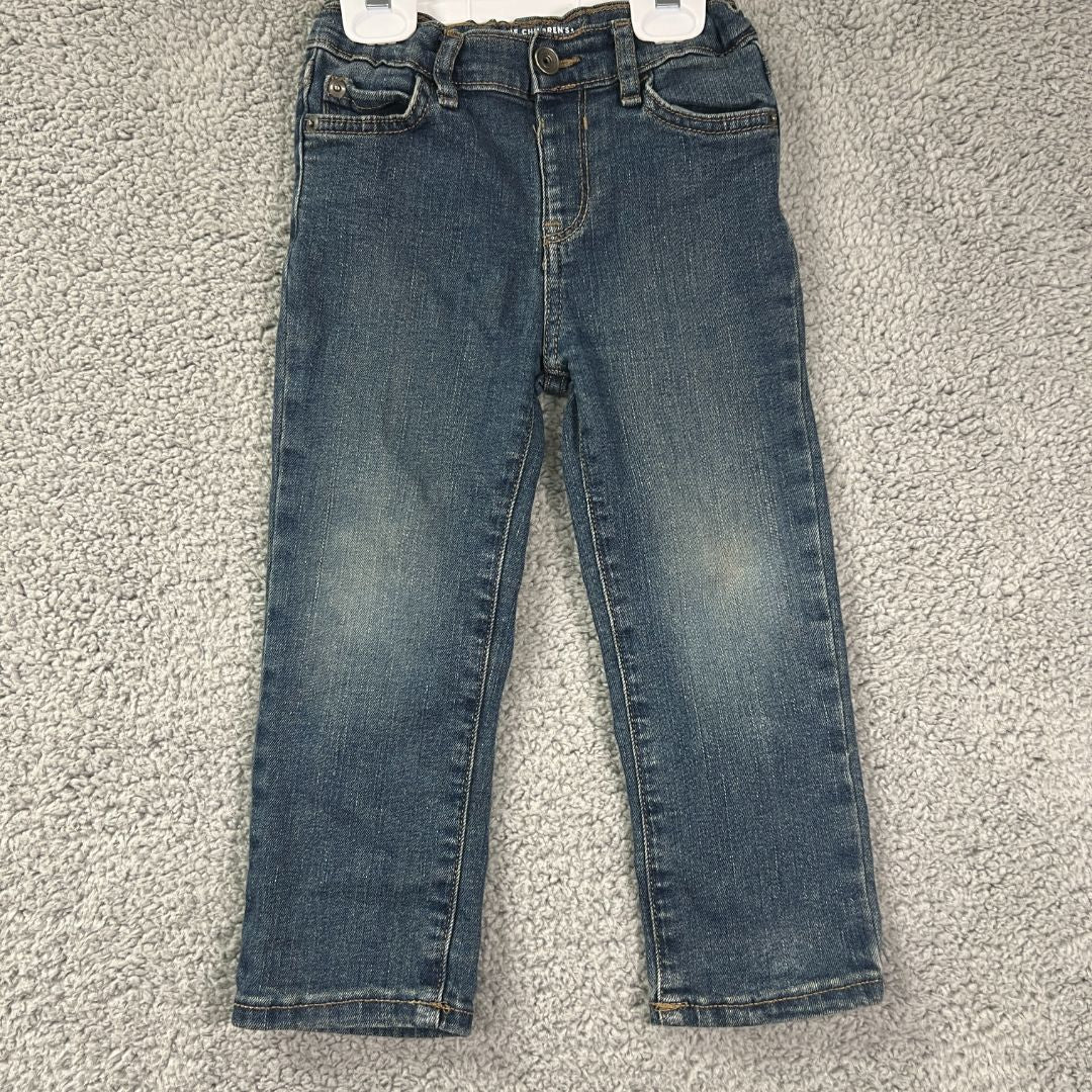 The Children's Place Blue Straight Jeans, 3