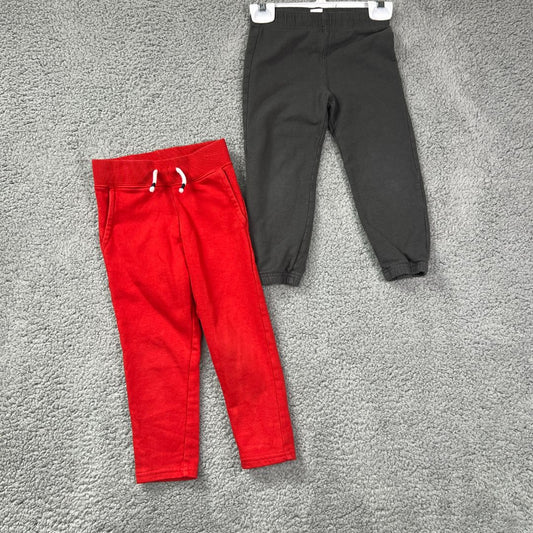 dip, Carter's Red, Grey Joggers, Slim Fit, 3