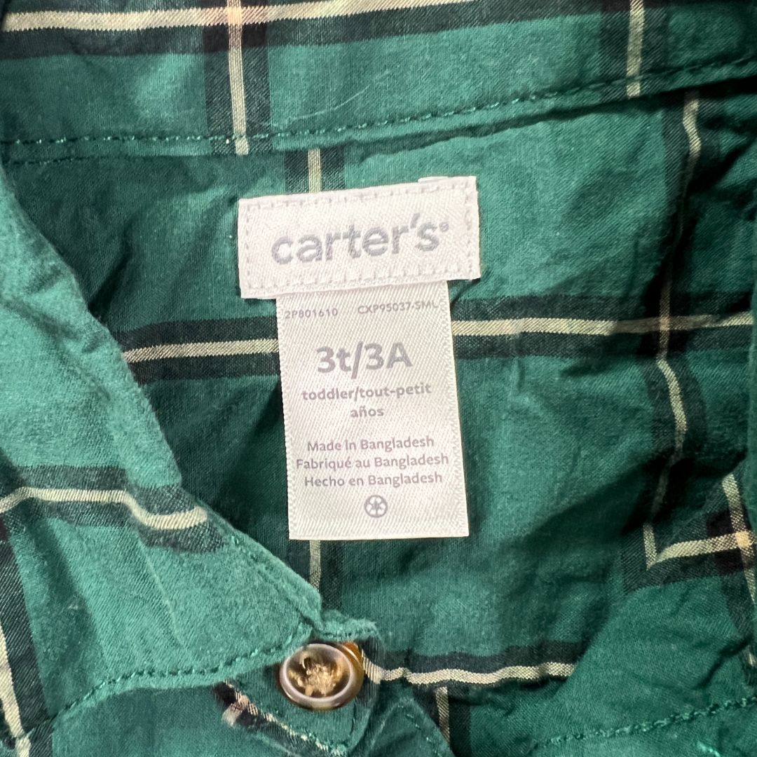 Carter's Multi Button-Up Shirt, 2 Pack, 3