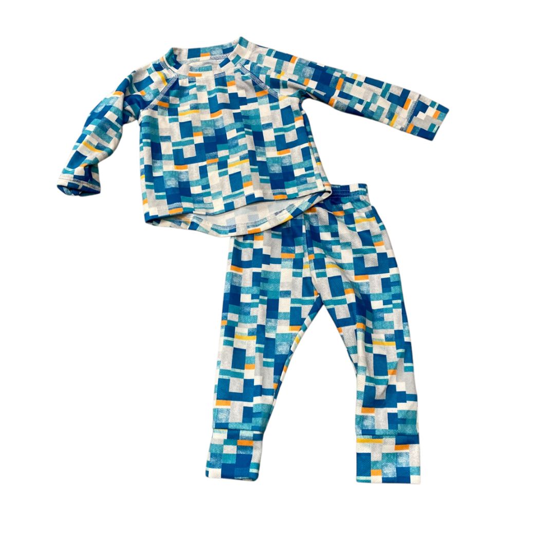 Llbean Blue 2pcs Pj, 2