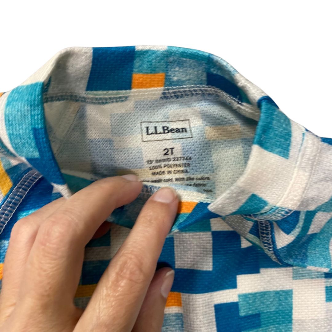 Llbean Blue 2pcs Pj, 2