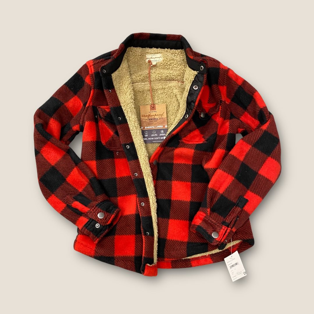 weatherproof red and Black New with Tags Lumber Jack Jacket, 10