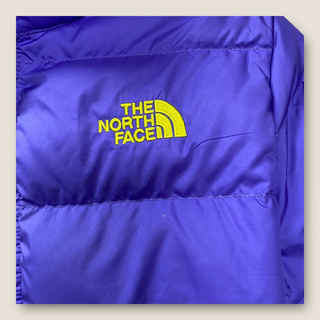 North Face Purple North Face Puffer Jacket, 10