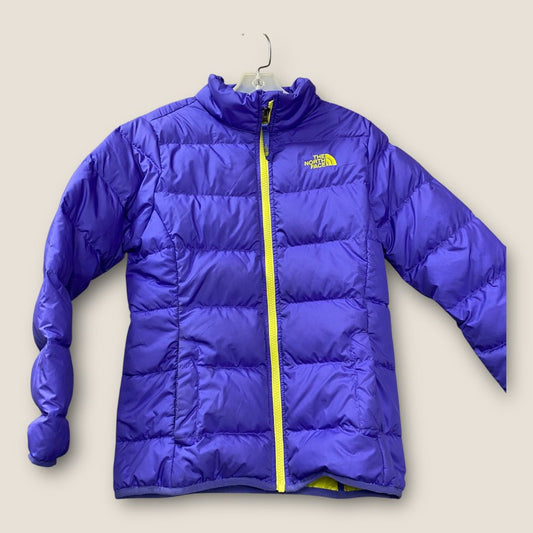 North Face Purple North Face Puffer Jacket, 10