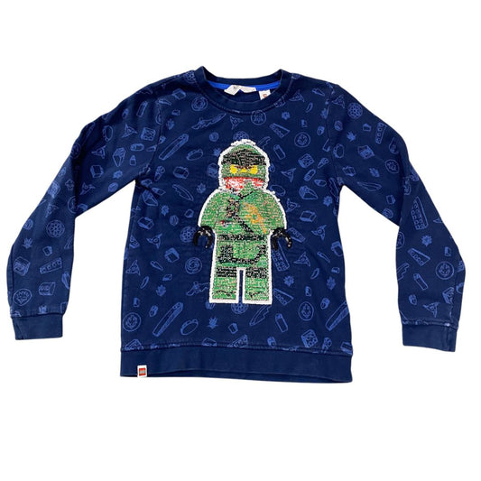 H&M Dark Blue Dark Blue Lego Sweat Shirt, 8