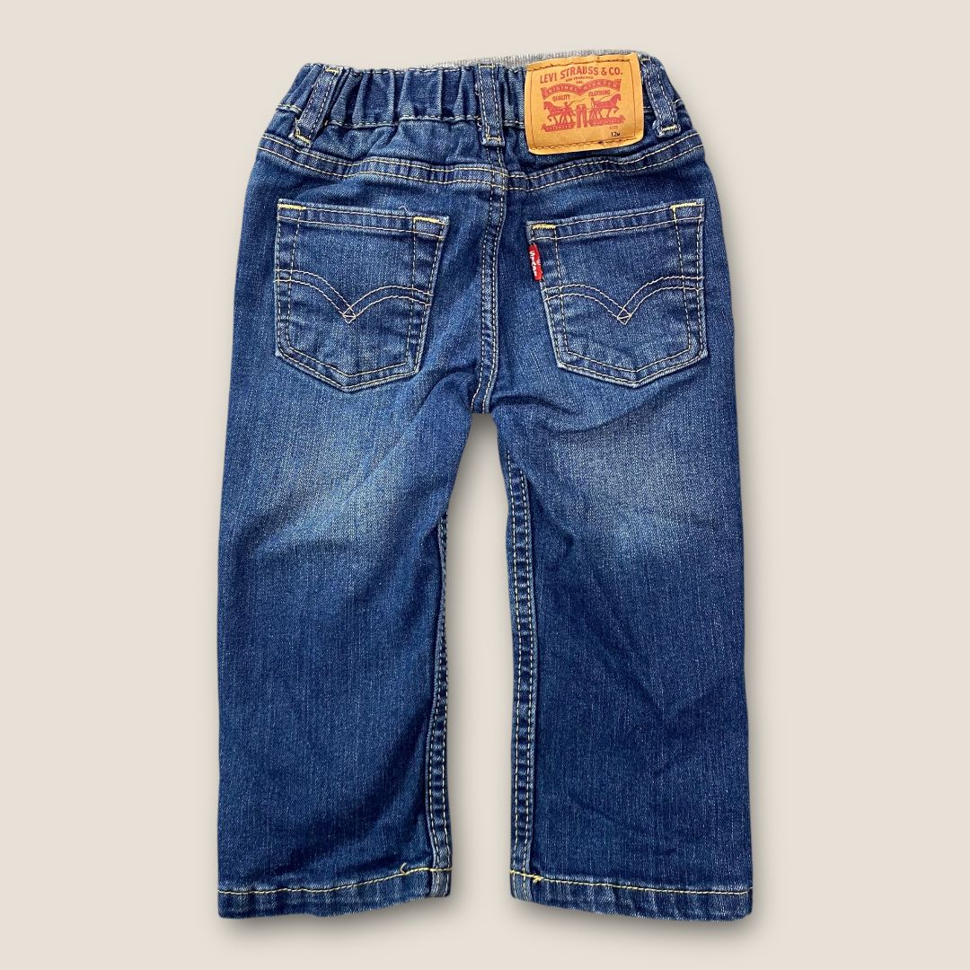 Levi Blue Levis Thick Jeans, 12m