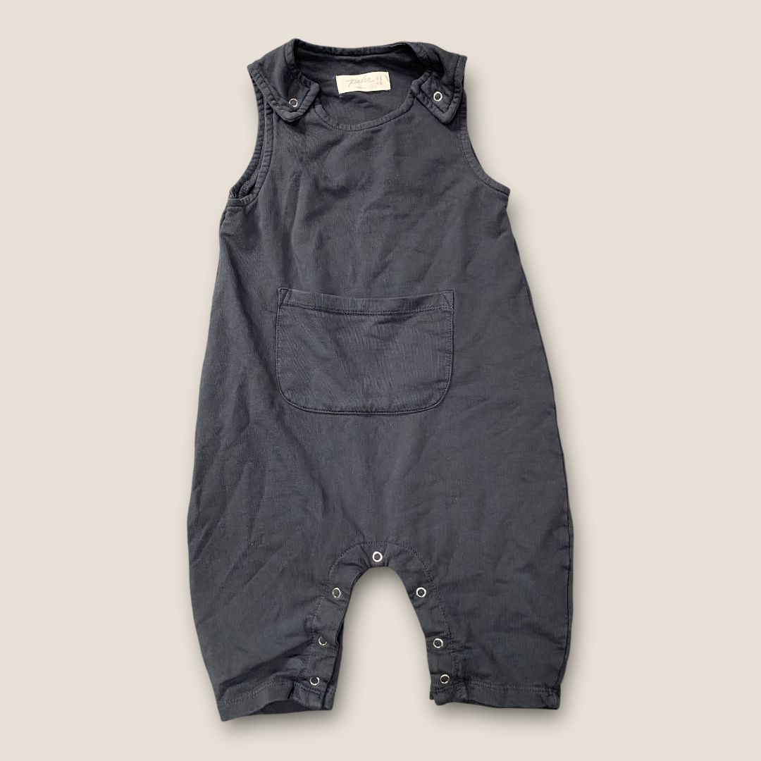 Pehr Gray Gray Overalls, 6mo