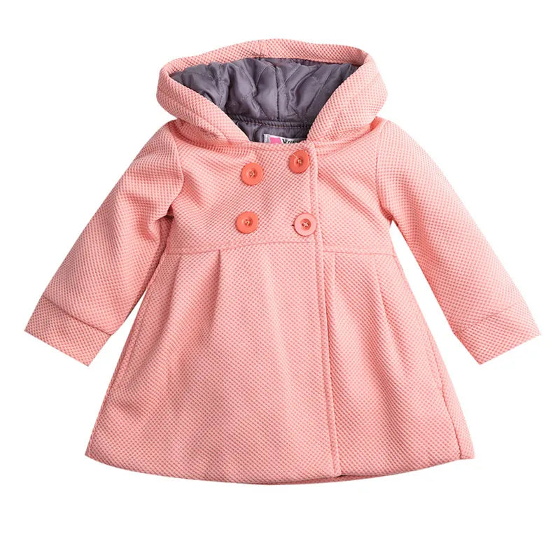 0-36m Baby Girls Coats Autumn Winter Kid Girls Clothes