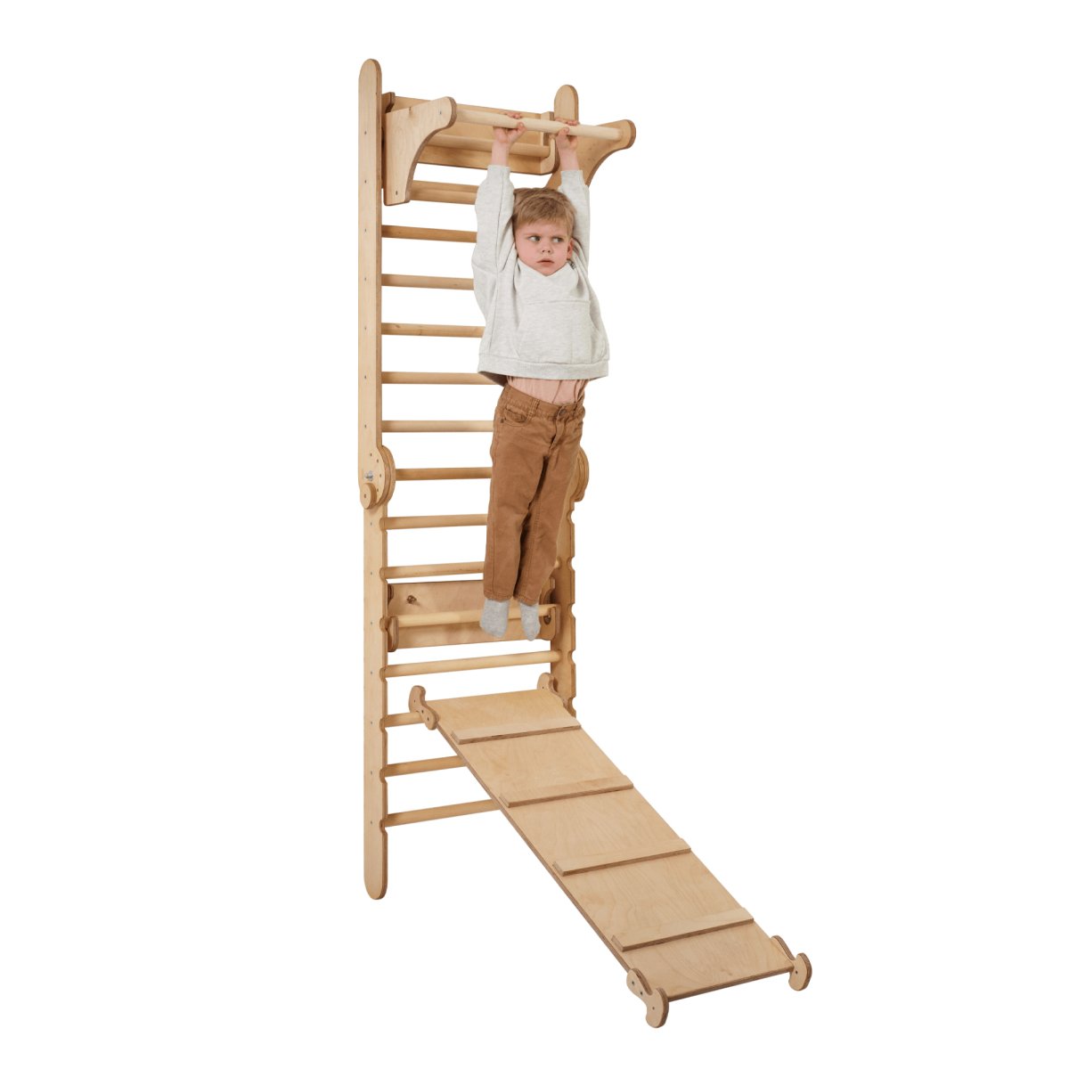 6in1 Wooden Swedish Wall / Climbing Ladder for Children