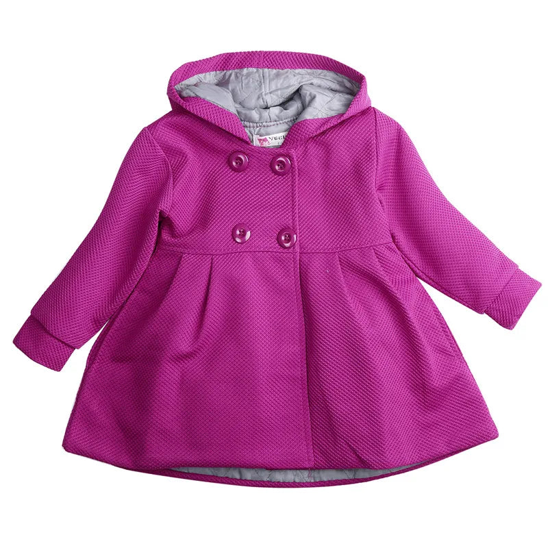 0-36m Baby Girls Coats Autumn Winter Kid Girls Clothes