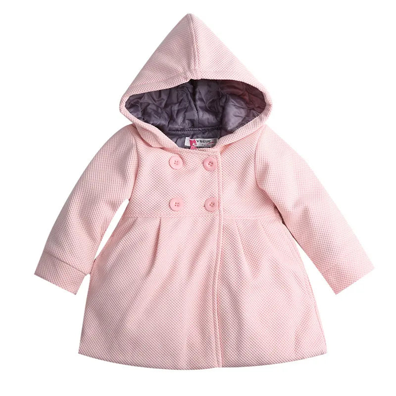 0-36m Baby Girls Coats Autumn Winter Kid Girls Clothes