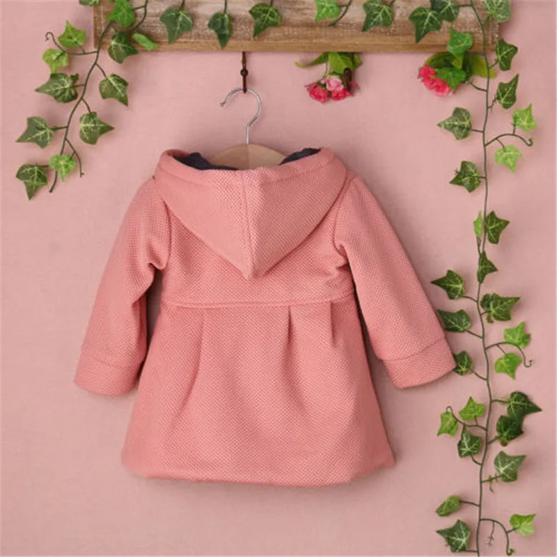 0-36m Baby Girls Coats Autumn Winter Kid Girls Clothes