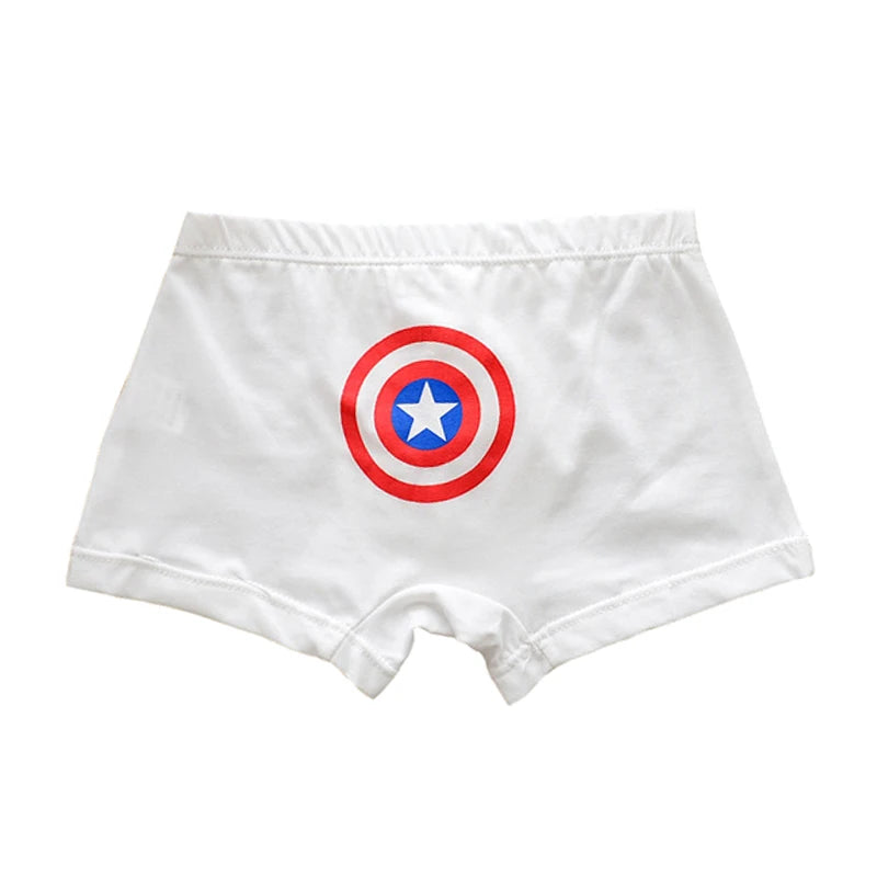 5-Pack Organic Cotton Kids Boxers for Boys