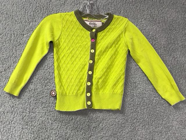 4Funky Flavors Green Green Cable Knit Sweater, 3