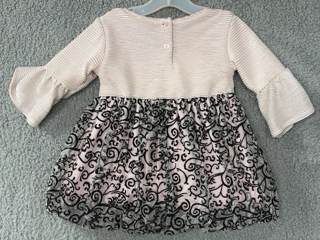 Little LAss Pink and Black Pink and Black Dress, 2