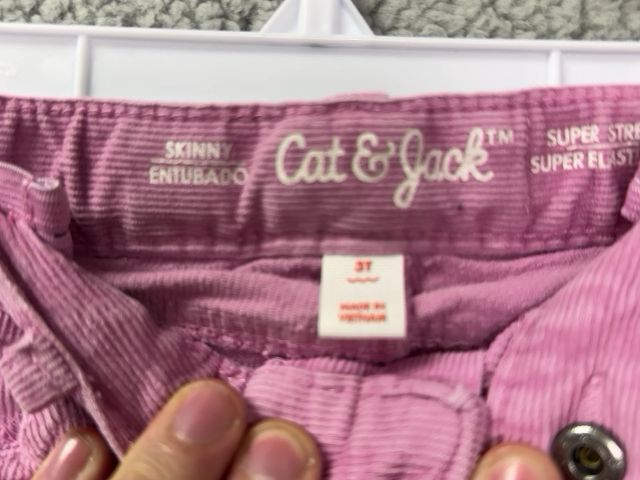 Cat and Jack Pink Pink Jeans, 3