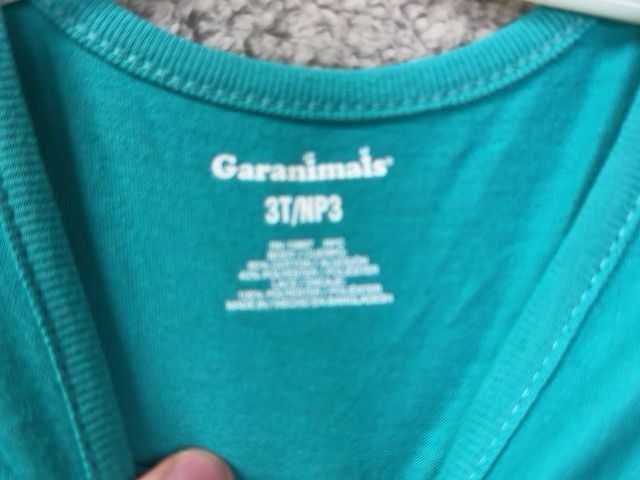 Garanimals Teal Teal with Ruffles, 3