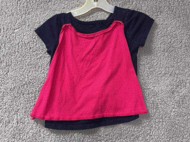 Baby Gap Dark blue Blue Tee with Rainbow, 3