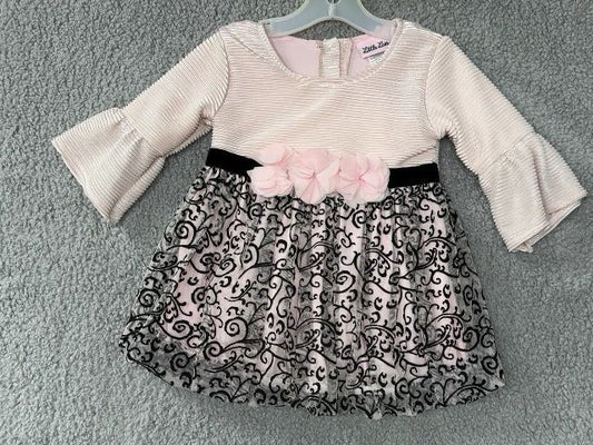 Little LAss Pink and Black Pink and Black Dress, 2