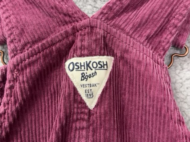 Osh Kosh B'osh Mauve Overall Dress, 3