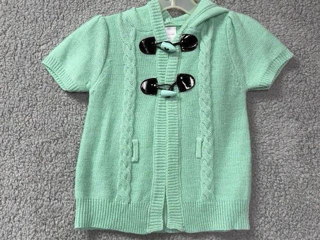 Wonder Nation Teal Minty Green Sweater, 3