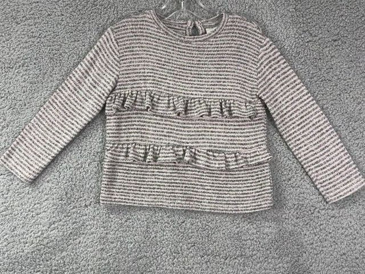 *WELL LOVED Zara Baby Gray Long Sleeve with Stripes, 2