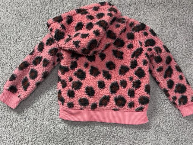 jumping Beans Pink Pink leopard Print hoodie, 3